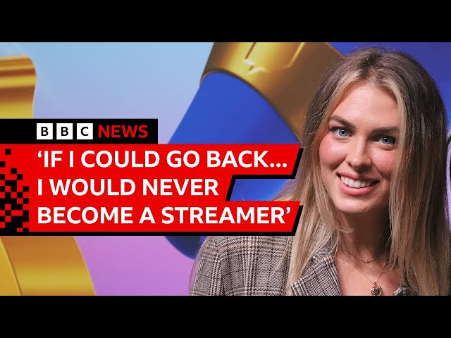 The Streamer Awards host QTCinderella reveals dark side of streaming | BBC News