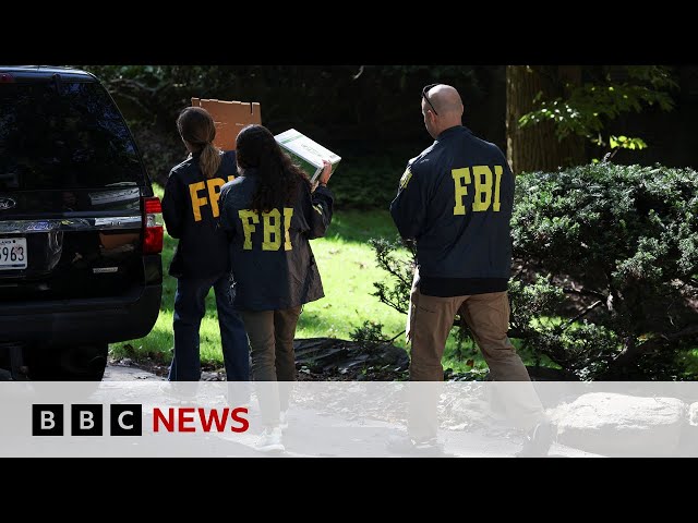 FBI searches home of Trump adviser-turned-critic John Bolton | BBC News
