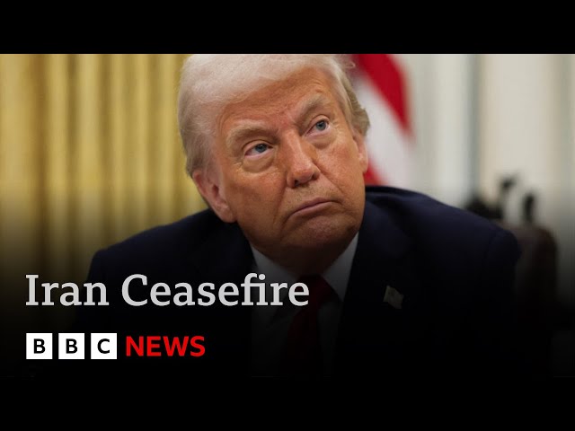 BREAKING: Trump announces “total ceasefire" between Iran and Israel | BBC News