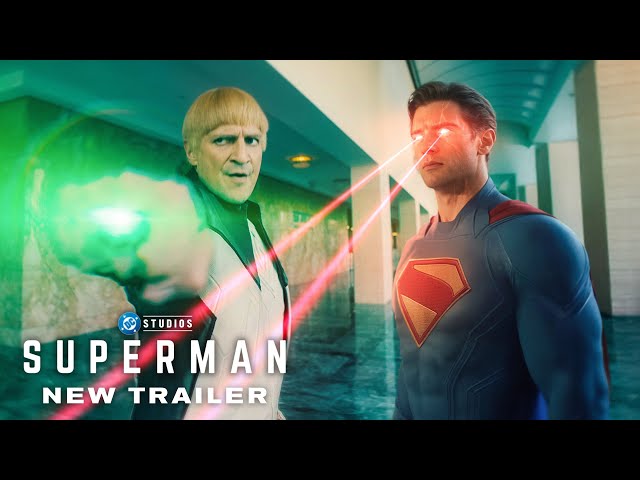 SUPERMAN – New Trailer (2025) James Gunn, David Corenswet (4K)