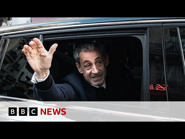 French ex-president Nicolas Sarkozy goes to jail | BBC News