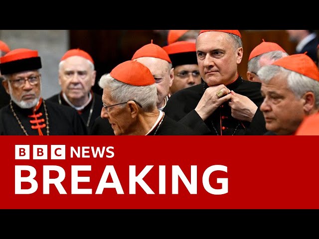 Conclave to elect new pope to begin on 7 May, Vatican says | BBC News