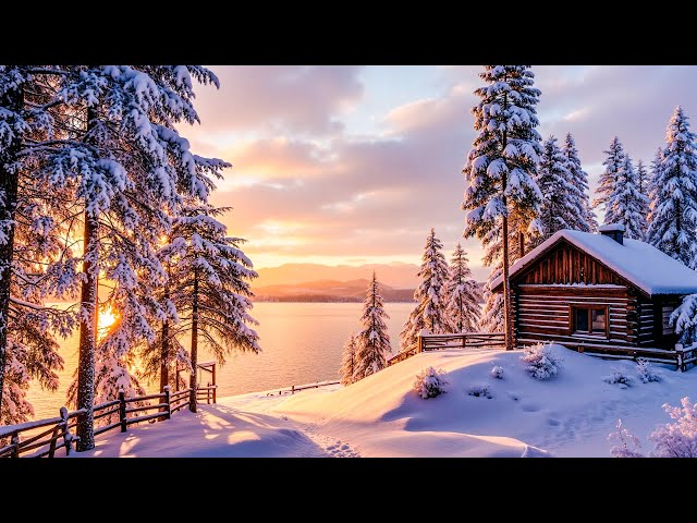 Calming Music For The Nerves ❄️ Winter Beautiful Peaceful Relaxing Music and Blood Vessels