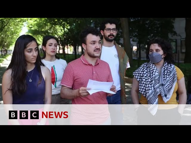 US judge allows Columbia graduate Mahmoud Khalil to be deported | BBC News
