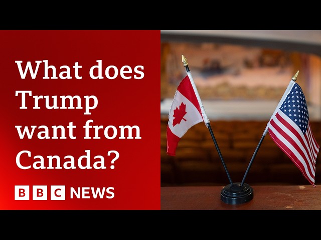 Does President Trump actually want to make Canada the 51st state? | BBC News