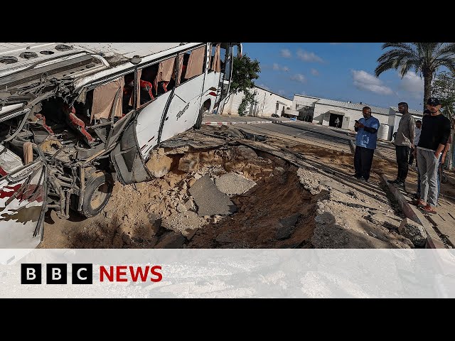 More than 100 people killed in Gaza in past 24 hours | BBC News