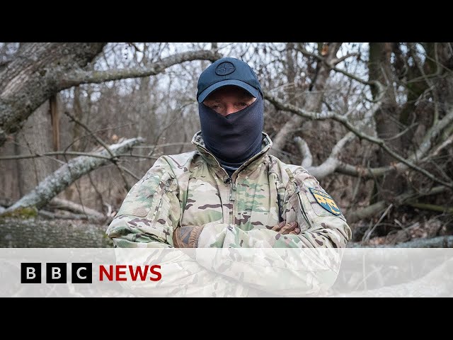 Troops in eastern Ukraine speak to the BBC | BBC News