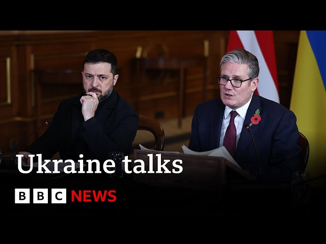 Volodymyr Zelensky due to meet European leaders for high-level Ukraine talks | BBC News