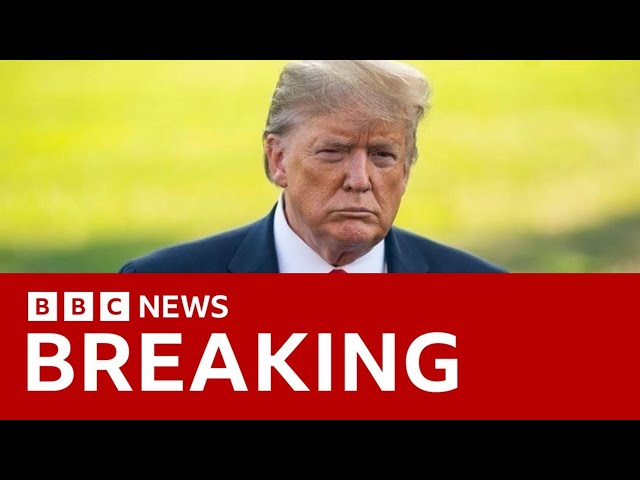Major US retailers 'warn President Trump of empty shelves' if tariff policies continue | BBC News