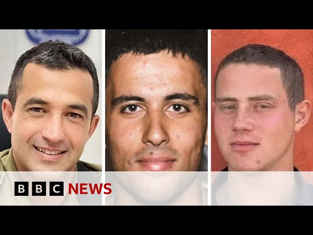 Israel confirms Hamas returned bodies of three soldiers held hostage | BBC News