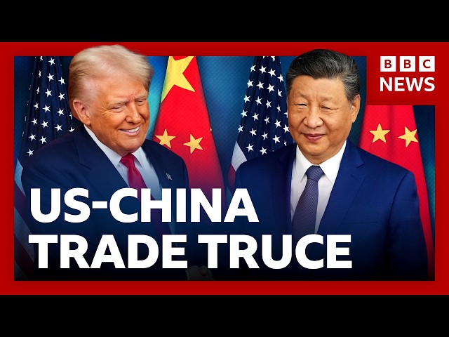 US and China agree one year trade truce | BBC News
