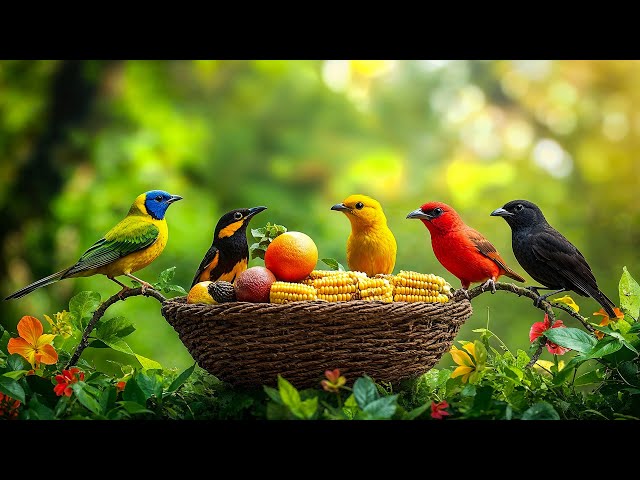 Calming Birds & Piano: Relax & Unwind with Nature Sounds for Anxiety Relief 🕊️🕊️🕊️