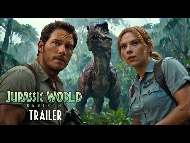 Jurassic World: Rebirth – Theatrical Trailer (2025) Chris Pratt, Scarlett Johansson