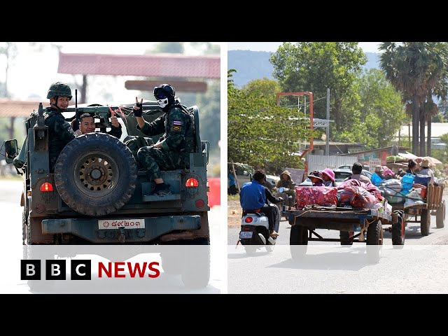 Thailand and Cambodia launch fresh strikes in ongoing border dispute | BBC News
