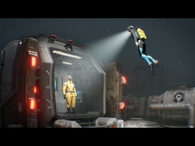 Thalassophobic | POV 05 - I found a Top Secret Facility in the Deep Ocean #thalassophobia #animation