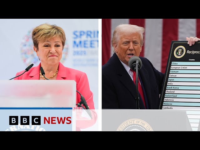 No global recession despite US tariffs, says IMF | BBC News