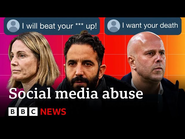 Racism, rape and death threats: One weekend of social media abuse in football | BBC News