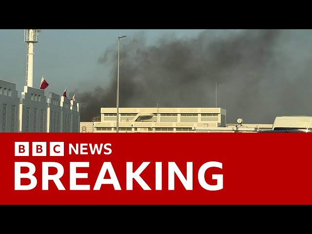 Israel carries out strike on senior Hamas leaders in Qatari capital | BBC News