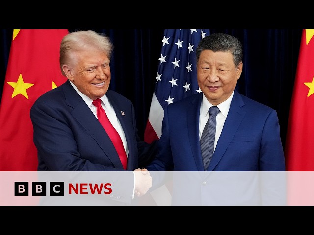 US and China agree one year trade truce | BBC News