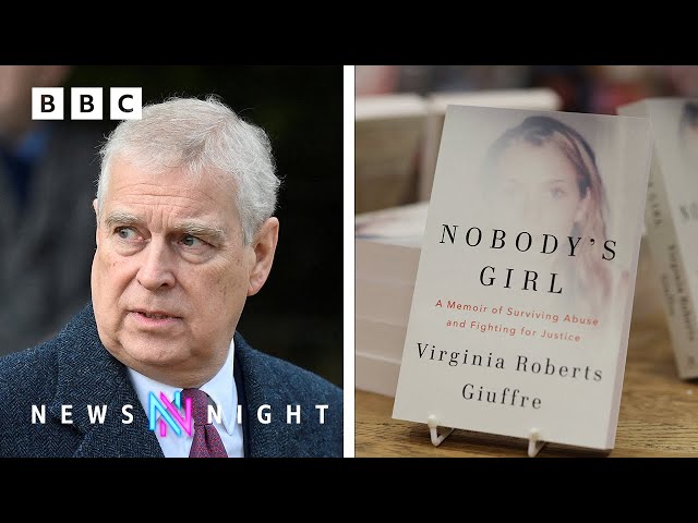 Prince Andrew’s life “being eroded" by past behaviour, says Giuffre memoir co-writer | BBC Newsnight