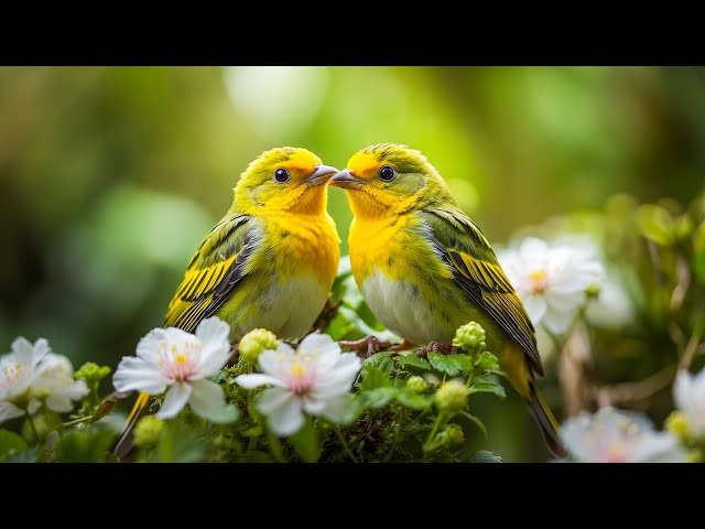 Пение птиц 🐦 Успокаивающие звуки птиц: лечат тревогу, депрессию, успокаивают сердце