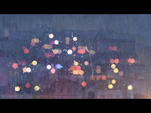 12 hours of gentle rain 🌧️ cozy ambience to chill/sleep to
