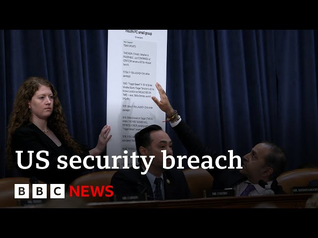 White House blasts Atlantic reporter in Signal leak as new messages revealed | BBC News