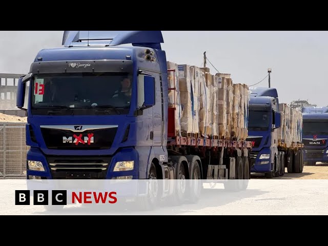 US-backed aid group says Hamas killed five Palestinian staff in bus attack | BBC News