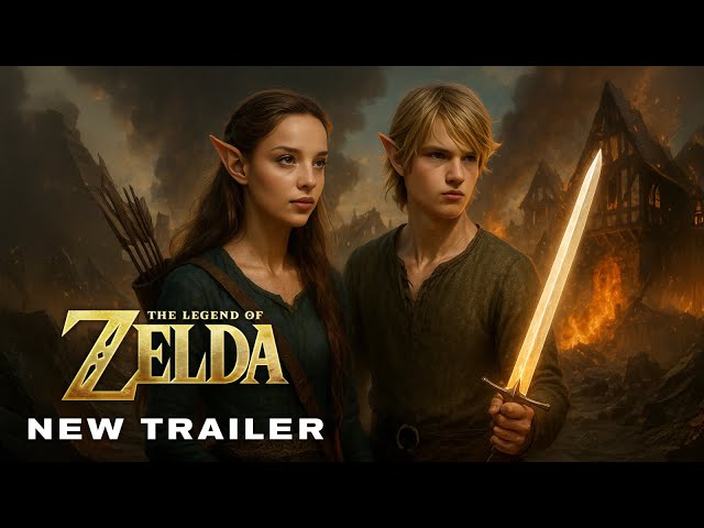 The Legend of Zelda - New Trailer (2027) Nintendo & Sony Pictures