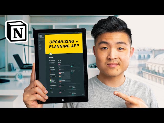How I Organize My Life - Best Notion Tour (2025)