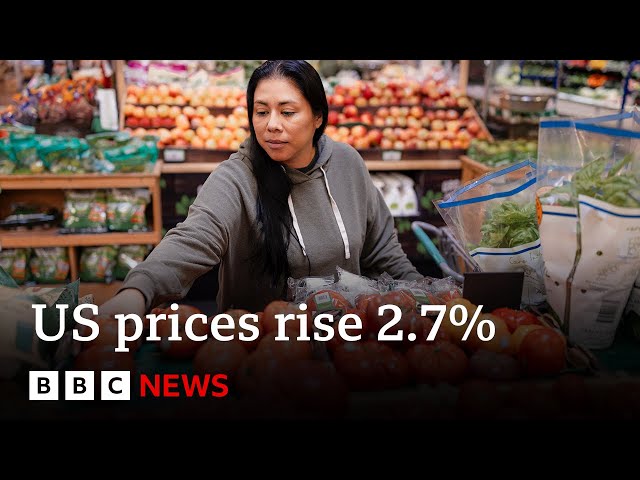US inflation rises as tariffs push up prices |  BBC News