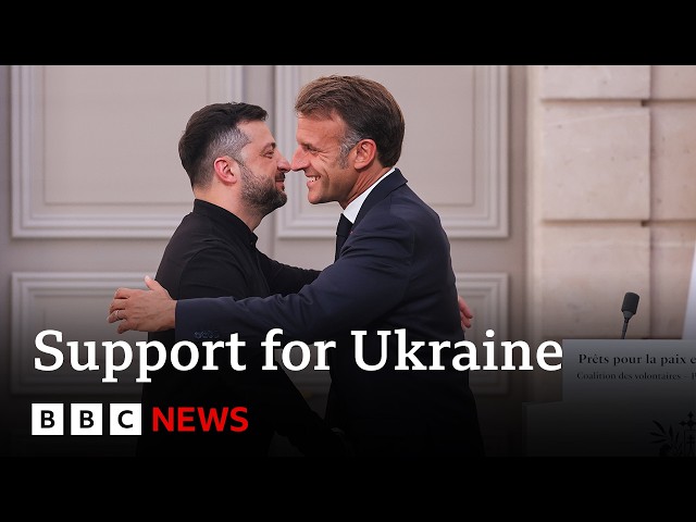 Ukraine: 26 countries ready to send troops for ceasefire, Macron says | BBC News