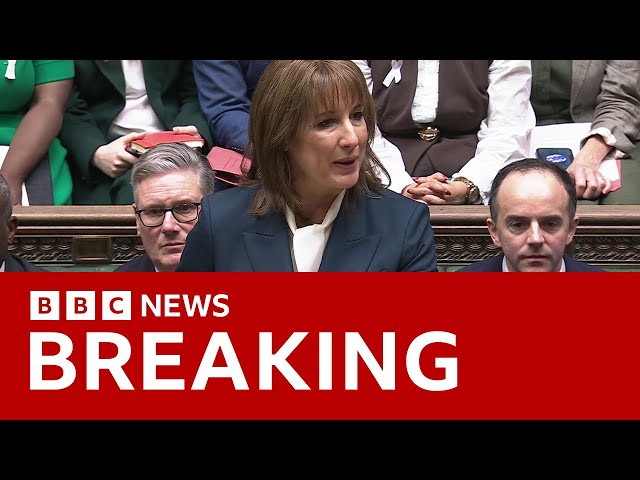 UK Chancellor Rachel Reeves unveils tax rises in her Budget | BBC News