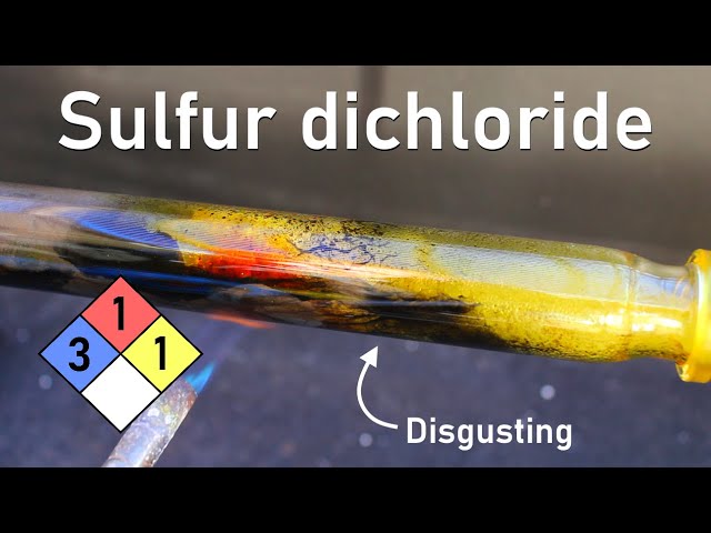 Synthesizing Sulfur Dichloride: A Noxious Liquid That You DON'T WANT | Thionyl Chloride (Part 1)