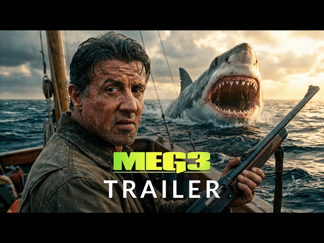 The Meg 3 (2025) - First Trailer | Jason Statham, Sylvester Stallone