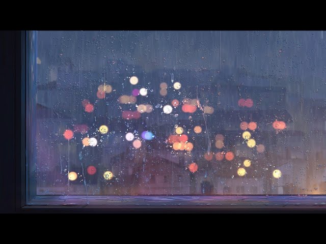12 hours of gentle rain 🌧️ cozy ambience to chill/sleep to