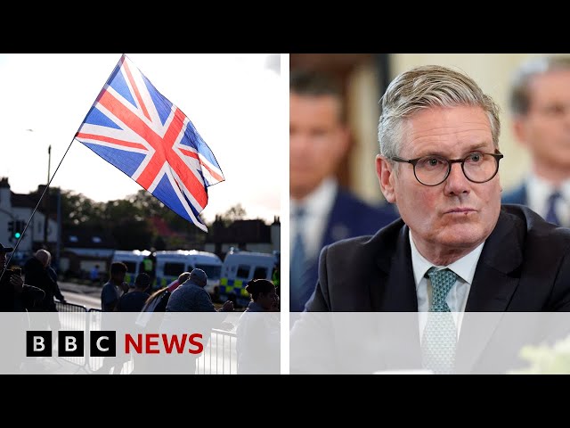 UK PM Keir Starmer wants to 'bring forward' plan to close asylum hotels by 2029 | BBC News