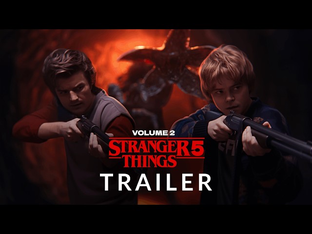 Stranger Things 5: Volume 2 (2025) - First Trailer | Millie Bobby Brown, Sadie Sink