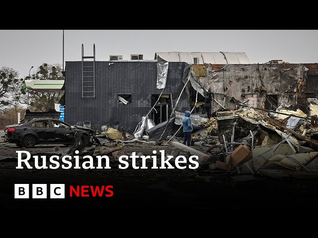 Russia hits energy and residential sites in Ukraine | BBC News