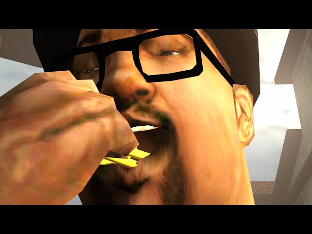Big Smoke steals your fry [SFM]