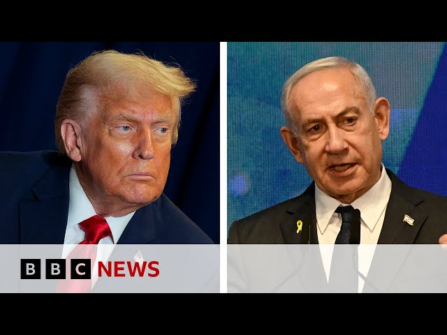 Donald Trump says he 'will not allow' Netanyahu to annex West Bank | BBC News