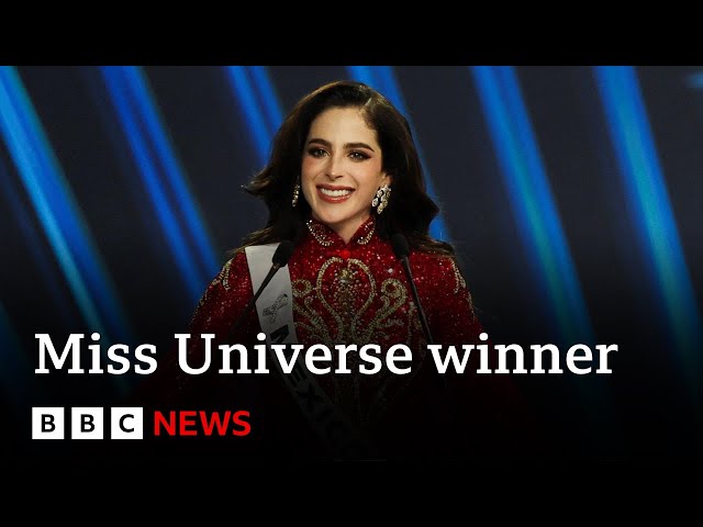 Mexico's Fatima Bosch crowned Miss Universe | BBC News