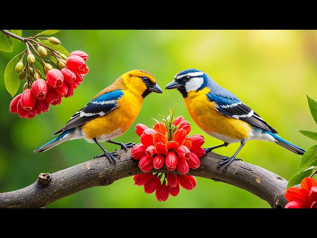 Relaxing Music with Birds Singing - Beautiful Piano Music & Guitar Music by Soothing Relaxation