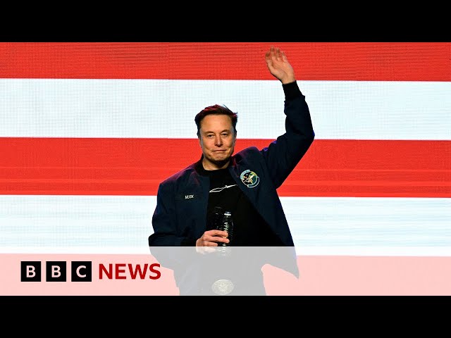 Tesla awards Elon Musk $29bn in shares | BBC News
