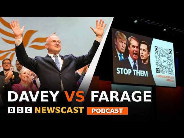 Who is Ed Davey and why is he vowing to stop Farage, Trump and Musk? | BBC Newscast