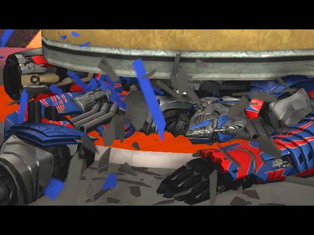 Transformers Crushed by Hydraulic Press Compilation (SFM Transformers Animation)