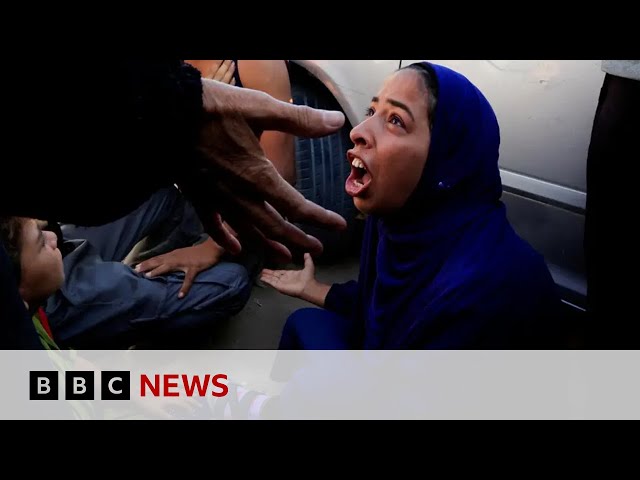 Twenty killed in ‘crowd surge’ at Gaza aid site, GHF aid group says