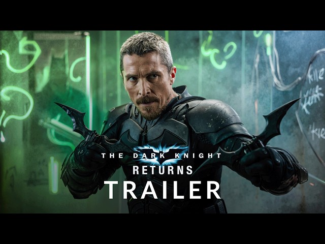 The Dark Knight Returns (2025) - First Trailer | Christian Bale