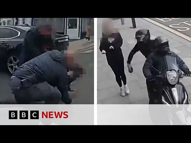 Police bust gang suspected of sending up to 40,000 stolen UK phones to China | BBC News