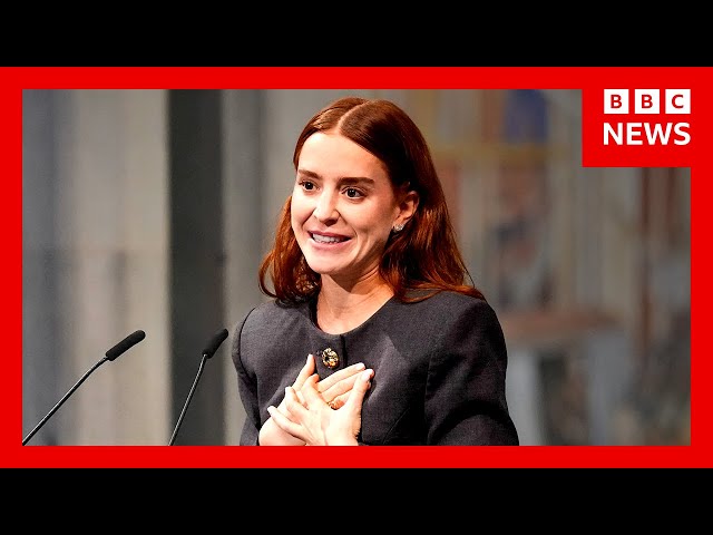 María Corina Machado's daughter accepts Nobel Peace Prize on her behalf | BBC News